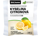 BALhome kwas cytrynowy spożywczy E 330, 100 g