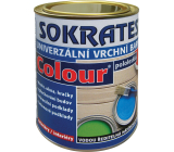 Sokrates Colour pololesk uniwersalna farba na drewno i metal, 0110 szary, 0,7 kg