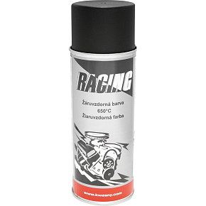 Auto-K Racing farba żaroodporna 650 °C, czarna, 400 ml