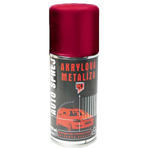 Kwasny Auto-K Color Škoda, akrylowy metalik, 9885 czerwień hotchilli, 150 ml