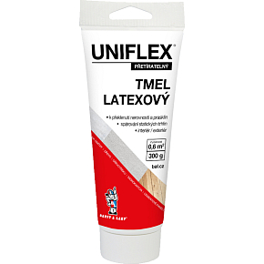 Uniflex lateksowy uszczelniacz do płyt gipsowo-kartonowych, murów i drewna, w tubie, 300 g Uniflex lateksowy uszczelniacz do płyt gipsowo-kartonowych, murów i drewna, w tubie, 300 g