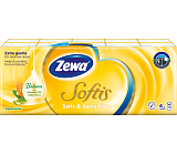 Zewa Softis Soft & Sensitive 4-warstwowe chusteczki papierowe, 10× 9 szt.