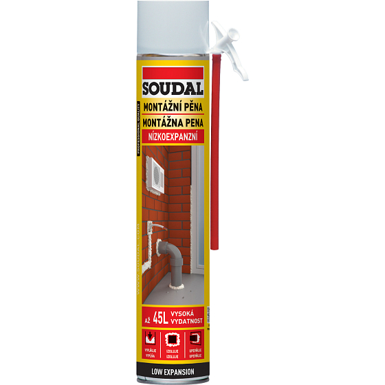 Soudal montażowa pianka niskoprężna w tubie, 750 ml