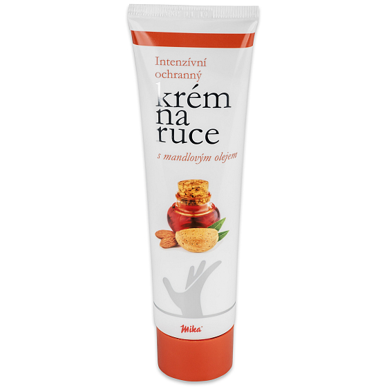Mika Mandlový olej intenzivní ochranný krém na ruce 100 ml