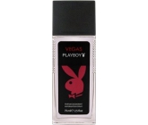 Playboy Vegas parfémovaný deodorant sklo pro muže 75 ml