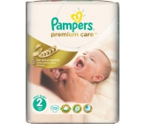 Pampers Premium Care 2 Mini 3-6 kg plenkové kalhotky 72 kusů