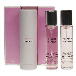 Chanel Chance Eau Tendre woda toaletna komplet dla kobiet 3 x 20 ml
