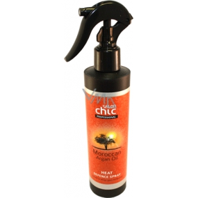 Salon Chic Professional Marokańska oliwa arganowa spray do ochrony włosów przed ciepłem i suchem 200 ml Salon Chic Professional Marokańska oliwa arganowa spray do ochrony włosów przed ciepłem i suchem 200 ml