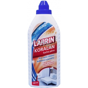 Larrin Koralan sucha pianka do ręcznego czyszczenia dywanów i pokrowców 500 ml