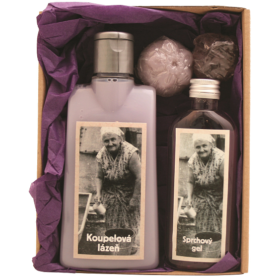 Bohemia Gifts Domácí lázně pěna 200 ml + sprchový gel 100 ml + 2 x mýdlo, kosmetická sada