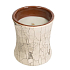 WoodWick Fireside - Oheň v krbu vonná svíčka s dřevěným knotem a víčkem sklo malá 85 g