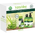 Amovita Vera Aloe tělové mléko 250 ml + sprchový gel 250 ml + tělový olej 100 ml, kosmetická sada