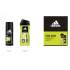 Adidas Pure Game deodorant sprej pro muže 150 ml + 3v1 sprchový gel na tělo, tvář a vlasy 250 ml, kosmetická sada