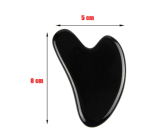 Onyx Gua Sha redukuje zmarszczki, obrzęki, poprawia elastyczność skóry 5 x 8 cm, kamień żywotnej siły