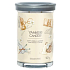 Yankee Candle Soft Wool & Amber - Miękka wełna i bursztyn świeca zapachowa Signature duża szkło 2 knoty 567 g