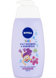 Nivea Kids Girl 2w1 żel pod prysznic i szampon, 500 ml