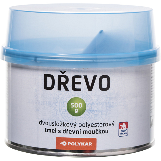 Polykar Dřevo dwuskładnikowa masa do drewna, szlifowalna, 500 g
