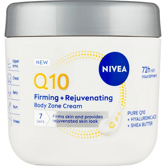 Nivea Q10 Remodelační zpevňující tělový krém 400 ml