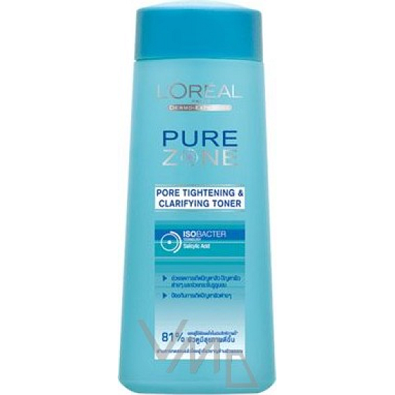 Loreal Paris Pure Zone tonikum ozdravující čisticí pleťová voda 200 ml
