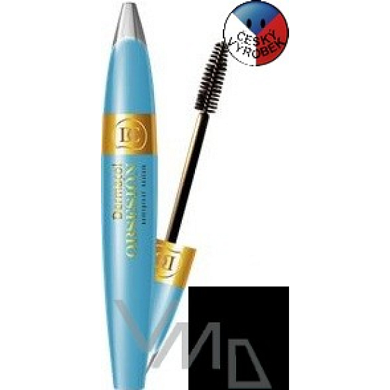 Dermacol Obsesión Volume & Length voděodolná řasenka odstín černá 12 ml