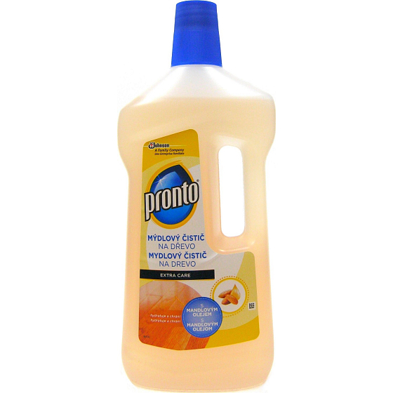 Pronto Extra Care myjący środek do drewna z olejem migdałowym 750 ml