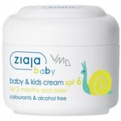 Ziaja Baby SPF 6 krem ochronny z filtrem 50 ml