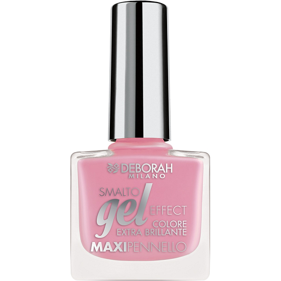 Deborah Milano Gel Effect Nail Enamel gelový lak na nehty 49 Peonia Pink 11 ml