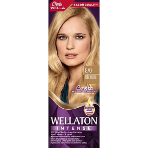 Wella farba do włosów Wellaton Intense 8/0 jasny blond, 110 ml