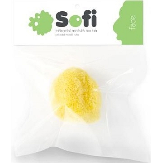 Sofi Face Přírodní mořská houba 4-5 cm