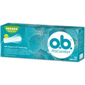 o.b. ProComfort Super Plus z dynamicznym dopasowaniem tampony 16 sztuk