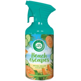 Air Wick Beach Escapes Aruba melounový koktejl osvěžovač vzduchu sprej 250 ml