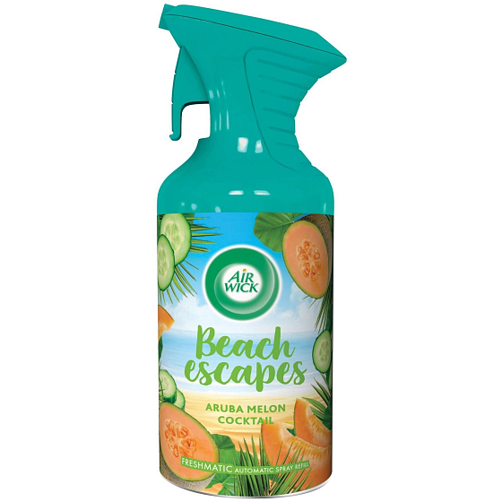 Air Wick Beach Escapes Aruba melounový koktejl osvěžovač vzduchu sprej 250 ml
