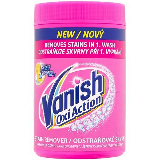 Vanish Oxi Action odplamiacz plam 625 g