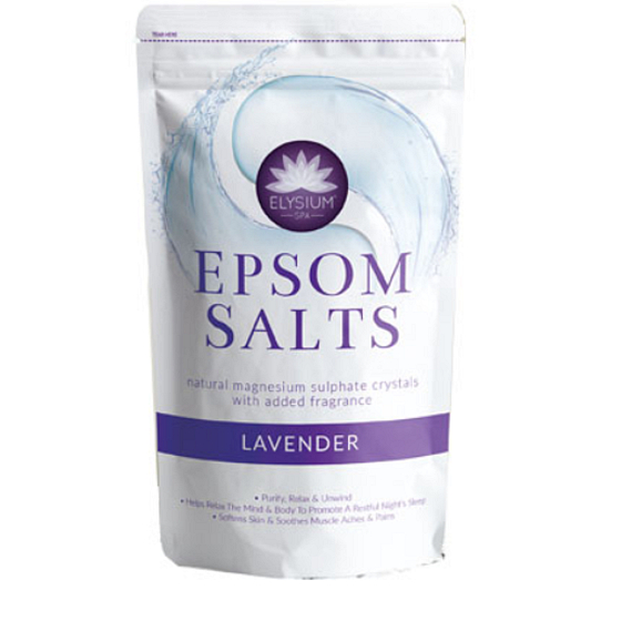 Elysium Spa Levandule relaxační sůl do koupele s přírodním magnesiem 450 g