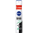 Nivea Black & White Invisible Fresh antiperspirant deodorant sprej pro ženy 200 ml