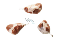 Granat Grosulár Matrix Troml przynętek naturalny kamień, 2,2 - 3 cm, 1 sztuka, kamień ognia, miłości
