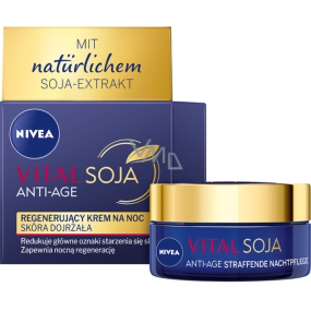 Nivea Vital Soja Anti-Age nocny krem do skóry dojrzałej 50 ml