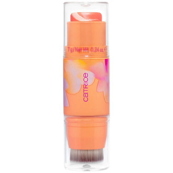 Catrice Seeking Flowers tvářenka v tyčince se štětcem C02 S-peachless 7 g