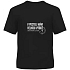 Albi Humorystyczny T-shirt Duży rozmiar Czarny, rozmiar XL