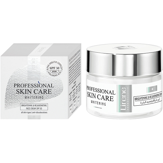 Lirene Professional Skin Care Whitening krem do twarzy na dzień 50 ml