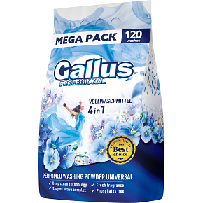 Gallus proszek do prania, 120 dawek, 6,6 kg