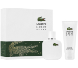 Lacoste L.12.12 Blanc toaletní voda 50 ml + sprchový gel 100 ml, dárková sada pro muže