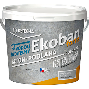 Detecha Ekoban Forte farba do drewna i betonu, szary, 5 kg Detecha Ekoban Forte farba do drewna i betonu, szary, 5 kg