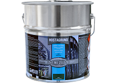 Hostagrund 2v1 S2160 podkład i zewnętrzna farba na metal, 0199 czarna, 9 l