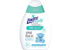 Linteo Baby Pure Organic jemná pěna do koupele, 250 ml