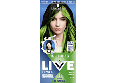 Schwarzkopf Live Ultra Brights semi-permanentna farba do włosów 024 Żywa zieleń 50ml