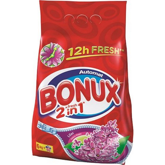Bonux Natura Happy Magnolia 2v1 prací prášek 6 kg