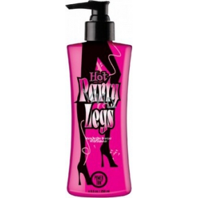 Power Tan Hot Party Legs tělové mléko pro opalování v soláriu s leskem 200 ml