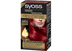 Syoss Oleo Intense Color barva na vlasy bez amoniaku 5-92 Zářivě červený