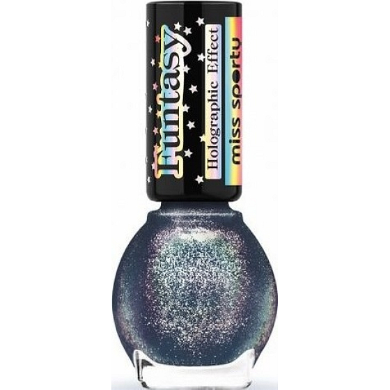 Miss Sporty Funtasy Holographic Effect lak na nehty s holografickým efektem 020 Steelusion 7 ml